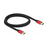 Delock Ultra High Speed HDMI Kabel 48 Gbps 8K 60 Hz rot 1...