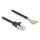 Delock Kabel RJ50 Stecker zu offenen Kabelenden S/FTP 2 m schwarz
