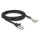 Delock Kabel RJ50 Stecker zu offenen Kabelenden S/FTP 2 m schwarz