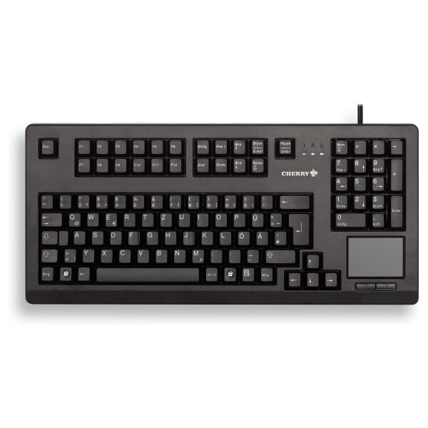 Cherry Keyboard G80-11900 Touchpad [DE] Black