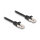 Delock Kabel RJ50 Stecker zu RJ50 Stecker F/UTP 2 m schwarz