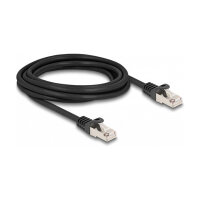 Delock Kabel RJ50 Stecker zu RJ50 Stecker F/UTP 3 m schwarz