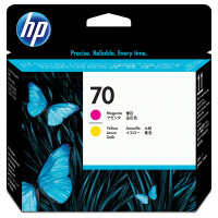 HP 70 original printhead C9406A magenta and yellow...