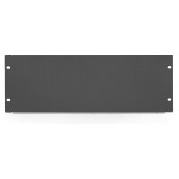 DIGITUS Abdeckplatte 4HE Blindabdeckung 483mm schwarz