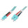 DIGITUS LWL Patchkabel LC -> SC 1.00m Multimode Duplex OM3