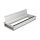 Delock Kabeldurchführung für Tischeinbau mit Bürste 300 x 120 x 28 mm silber