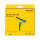 Delock High Speed HDMI Kabel Stecker gerade zu Stecker 90° unten gewinkelt 48 Gbps 8K 60 Hz 1 m