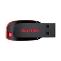 STICK 16GB USB 2.0 Sandisk Cruzer Blade Black/Red