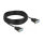 Delock RS-232 Kabel Seriell D-Sub 9 Buchse zu Buchse Nullmodem mit schmalem Steckergehäuse - CTS / RTS auto control - 10 m