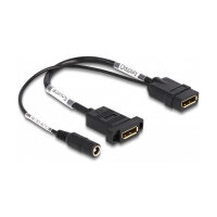 Delock DisplayPort Kabel 4K 60 Hz mit DC Einspeisung 2,1...