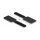 Delock Mini Klett-Kabelhalter L 90 mm x B 24 mm selbstklebend 10 Stück schwarz