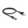 Delock M12 Adapterkabel D-kodiert 4 Pin Stecker zu RJ45 Stecker 50 cm
