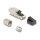 Delock RJ45 Stecker feldkonfektionierbar Cat.6A mit Kabelverschraubung und Staubschutz werkzeugfrei