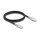 Delock RJ45 Netzwerkkabel Cat.6A S/FTP mit Secure Clips Set 1 m schwarz