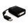 DELOCK Adapter DP-St > DVI24+5-Bu 22.5cm black