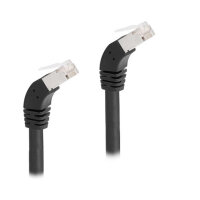 Delock RJ45 Netzwerkkabel Cat.6A S/FTP 45° nach unten...