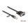 Delock Kabel RJ45 Stecker zu Seriell RS-232 D-Sub 9 Stecker 30 cm schwarz