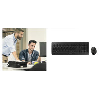 Cherry DW5100 Wireless Desktop Black QWERTZ DE