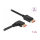 Delock DisplayPort Kabel Stecker gerade zu Stecker 90° rechts gewinkelt 8K 60 Hz 1 m