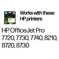 HP Original 953XL Druckerpatrone - gelb (F6U18AE)