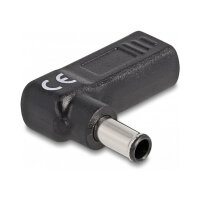 Delock Adapter für Notebook Ladekabel USB Type-C™ Buchse zu Sony 6,0 x 4,3 mm Stecker 90° gewinkelt