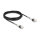 Delock RJ45 Netzwerkkabel mit doppeltem Knickschutz Cat.6A UTP Slim 5 m schwarz