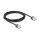 Delock RJ45 Netzwerkkabel Cat.6 UTP Ultra Slim 3 m schwarz mit kurzen Steckern