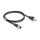 Delock M12 Kabel A-kodiert 8 Pin Stecker zu RJ45 Stecker PVC 1 m