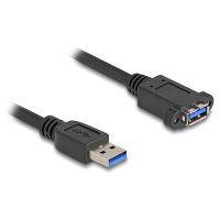 Delock USB 5 Gbps Kabel USB Typ-A Stecker zu USB Typ-A...