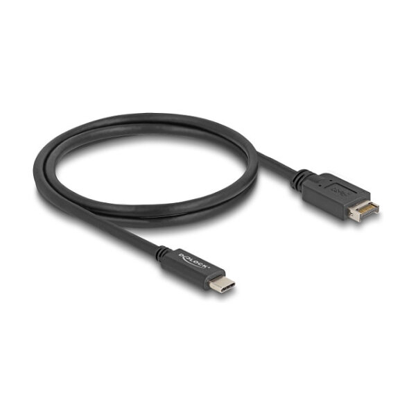 Delock USB 10 Gbps Kabel USB Typ-E Key A 20 Pin Stecker zu USB Type-C™ Stecker 1 m