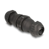 Delock LWL Kabelverbinder LC Duplex Buchse zu LC Duplex Buchse UPC OS2 IP68 staub- und wasserdicht