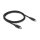 Delock Slim Daten- und Ladekabel USB Type-C™ zu Lightning™ für iPhone™, iPad™, iPod™ schwarz 1 m MFi