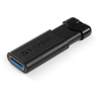 STICK 128GB USB 3.2 Verbatim StorenGo PinStripe Black