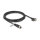 Delock M12 Kabel A-kodiert 8 Pin Buchse zu RJ45 Stecker mit Schrauben Cat.5e FTP 3 m schwarz