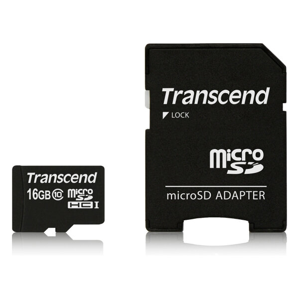 CARD 16GB Transcend MicroSDHC