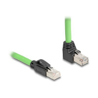 Delock RJ45 Netzwerkkabel Cat.6A Stecker zu Stecker oben...
