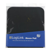 LogiLink Mauspad 250x220mm Schwarz