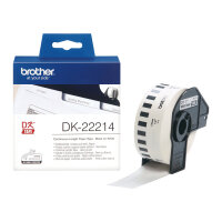 Brother Endlosetiketten (Papier) DK22214 schwarz auf...