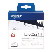 Brother Endlosetiketten (Papier) DK22214 schwarz auf...