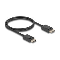 Delock DisplayPort Kabel 16K 30 Hz / 8K 60 Hz 40 Gbps 1 m