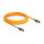 Delock RJ45 Netzwerkkabel mit USB Type-C™ Portfinder Funktion Self Tracing Cat.6A S/FTP 7,5 m orange
