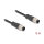 Delock M12 Kabel A-kodiert 8 Pin Stecker zu Stecker PVC 5 m