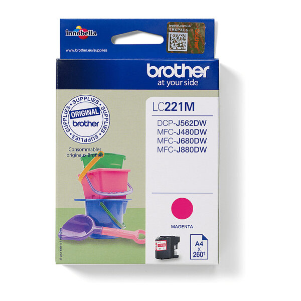 Brother LC221M magenta