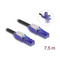 Delock RJ45 Netzwerkkabel Cat.6 UTP mit 180°...