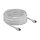 Delock RJ45 Netzwerkkabel Cat.8.1 S/FTP 15 m bis 40 Gbps grau