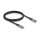 Delock USB 40 Gbps Verlängerungskabel USB Type-C™ Stecker zu Buchse PD 3.1 240 W 1 m grau Metall