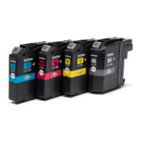 Brother Tinte LC-123 Value Pack (BK/C/M/Y)