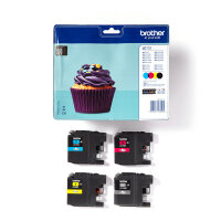 Brother Tinte LC-123 Value Pack (BK/C/M/Y)