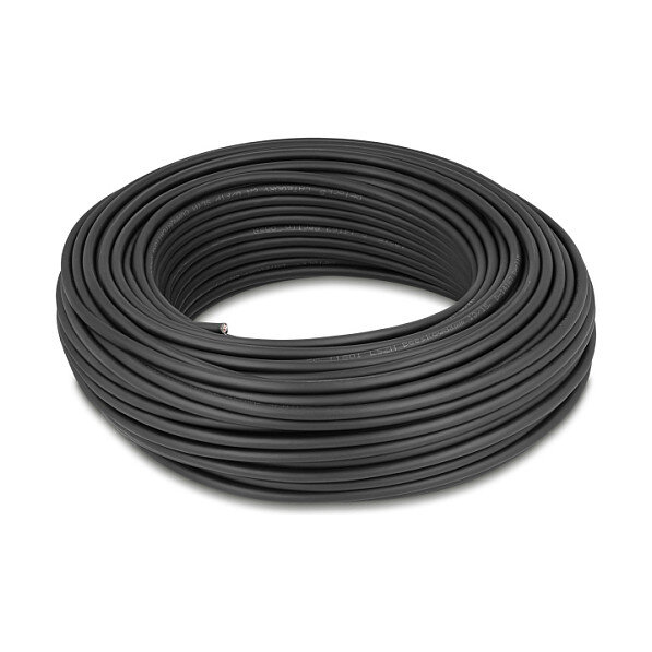 Delock Netzwerkkabel Rolle Cat.6A U/FTP 500 MHz Slim flexibel halogenfrei 50 m schwarz