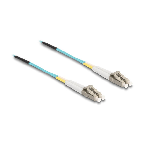 Delock LWL Kabel LC Duplex zu LC Duplex Multimode OM3 100 m